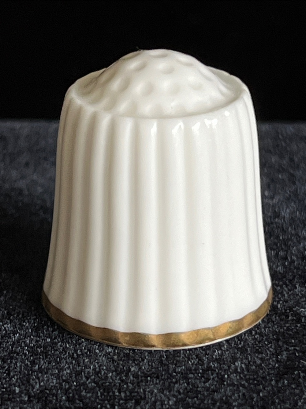 Vintage Noritake Studio Collection Japan Fine Bone China White Thimble